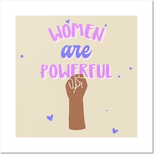 Women Are Powerful Feminist Feminism Womens Rights Posters and Art